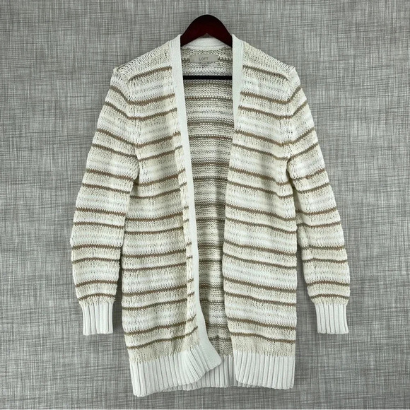 Loft Womens size M long sleeve open front cardigan sweater 1146 - Picture 1 of 7